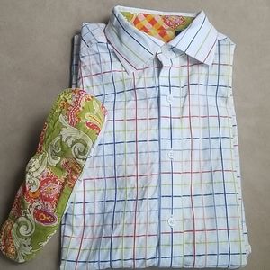 Robert Graham Large colorful Button Down Shirt